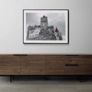 Bran Castle - A Gothic Wonder, Dracula's Castle, Poster