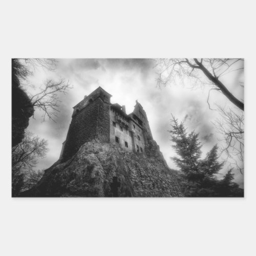 Bran Castle Dracula Rectangular Sticker