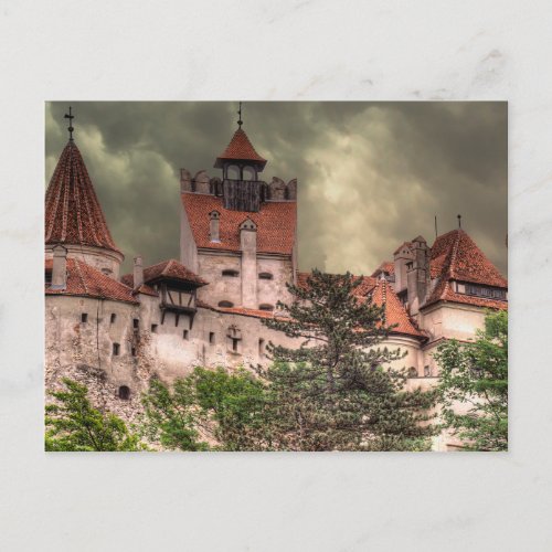 Bran Castle Romania Postcard