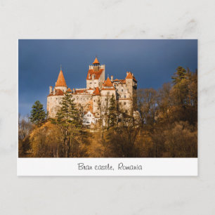 Bran castle Romania Postcard