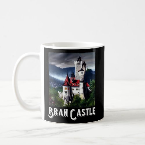 Bran Castle Transylvania Home To Dracula Painting  Coffee Mug