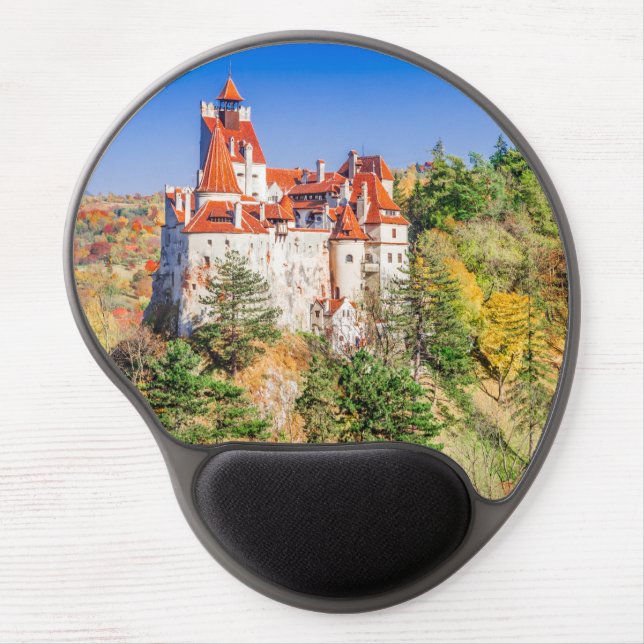 Bran Castle, Transylvania, Romania Gel Mouse Pad (Front)