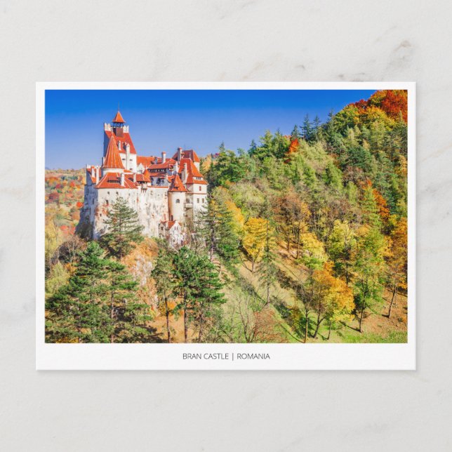 Bran Castle, Transylvania, Romania Holiday Postcard (Front)