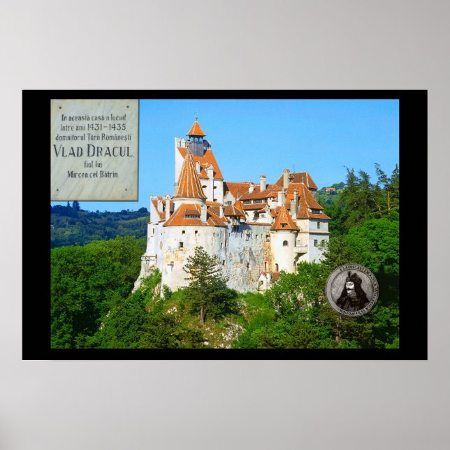 Bran Castle, Transylvannia Poster (Front)