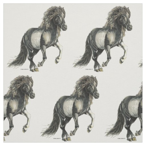 Brana   Icelandic Horse Fabric