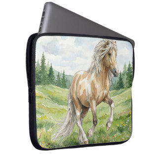 Brana Pinto Palomino Icelandic Watercolor Laptop Sleeve