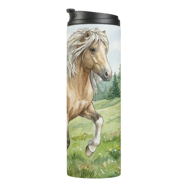Brana Pinto Palomino Icelandic Watercolor Thermal Tumbler (Rotated Right)