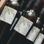 Branch and Berries Holiday Christmas<br><div class="desc">Make your own wine labels for holiday gifts or favors with these personalized labels featuring modern,  elegant holly and berries with your message in chic lettering in any color. MATCHING items in our store.</div>