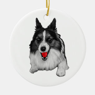 Branch Glow, Merry Tongue Ceramic Ornament