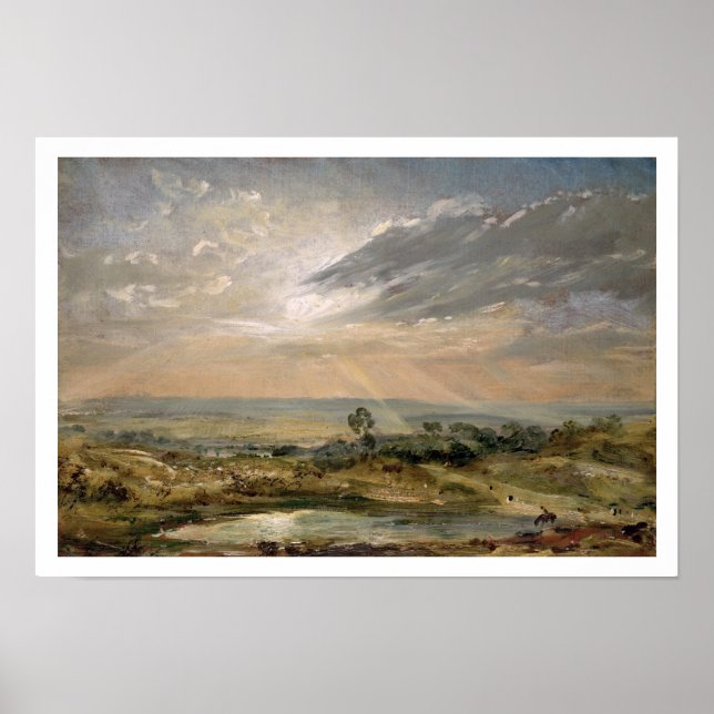 Branch Hill Pond, Hampstead Poster (Front)