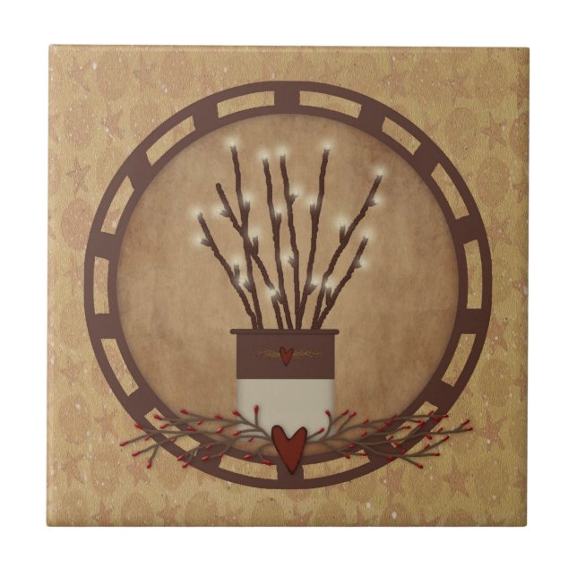 Branch Lights  Tile (Front)