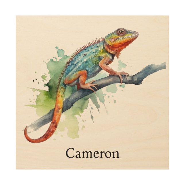 Branch of Colors: Chameleon Art (Front)