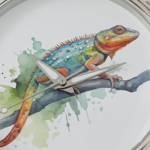 Branch of Colors: Chameleon Art Watch