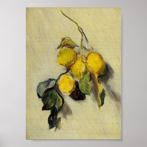 Branch of Lemons Poster