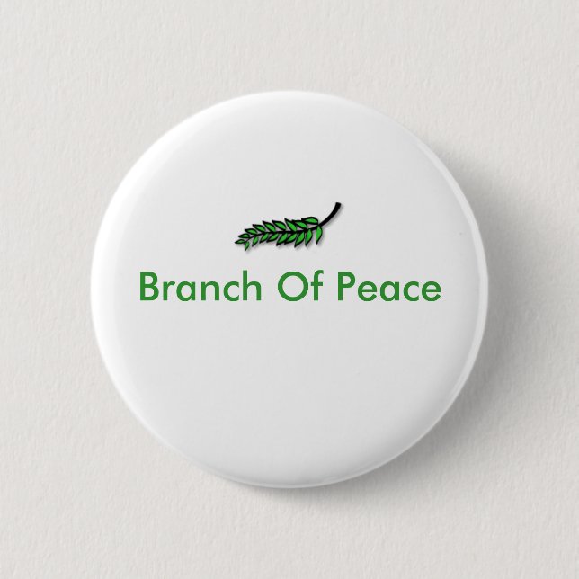BRANCH OF PEACE BUTTON (Front)