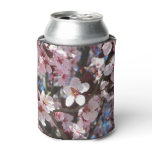 Branch of Pink Blossoms Spring Floral Can Cooler