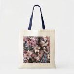 Branch of Pink Blossoms Spring Floral Tote Bag