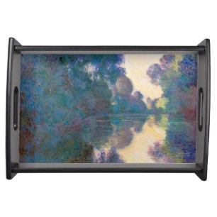 Branch of the Seine near Giverny, Monet Serving Tray
