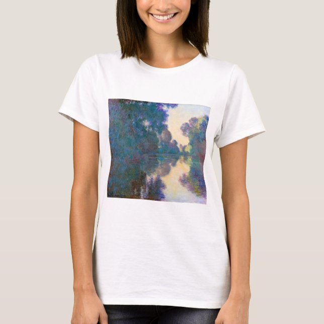 Branch of the Seine near Giverny, Monet T-Shirt (Front)