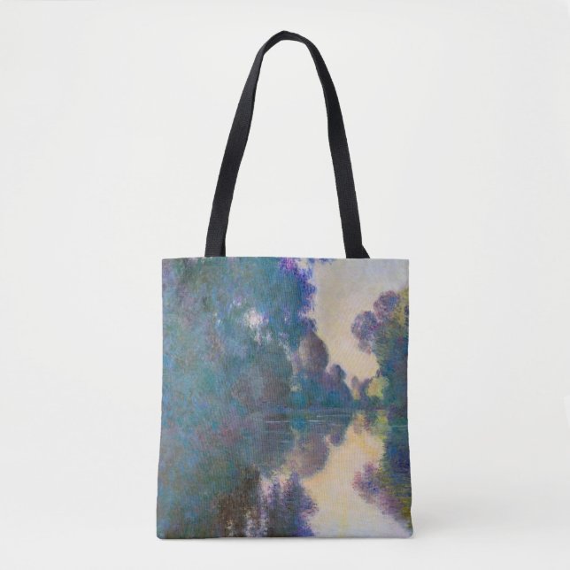 Branch of the Seine near Giverny, Monet Tote Bag (Front)