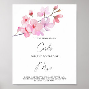 Branch Sakura - Guess How Many Corks Poster