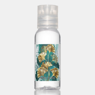 Branch with Golden Leaves Ginko Biloba Hand Sanitizer