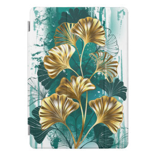 Branch with Golden Leaves Ginko Biloba iPad Pro Cover