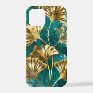 Branch with Golden Leaves Ginko Biloba iPhone 12 Pro Case