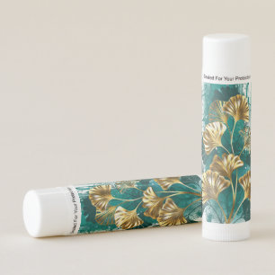 Branch with Golden Leaves Ginko Biloba Lip Balm