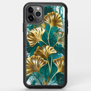Branch with Golden Leaves Ginko Biloba OtterBox Symmetry iPhone 11 Pro Max Case