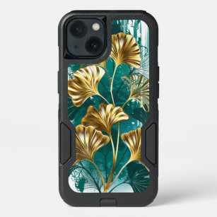 Branch with Golden Leaves Ginko Biloba iPhone 13 Case