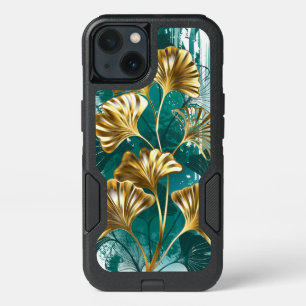 Branch with Golden Leaves Ginko Biloba iPhone 13 Case