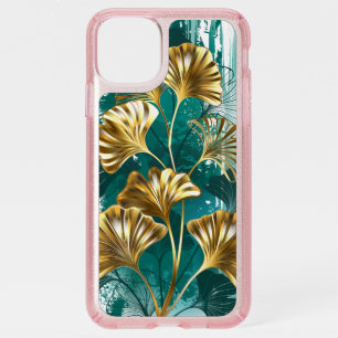 Branch with Golden Leaves Ginko Biloba Speck iPhone 11 Pro Max Case