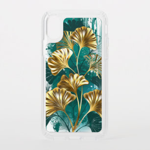 Branch with Golden Leaves Ginko Biloba Speck iPhone XS Case