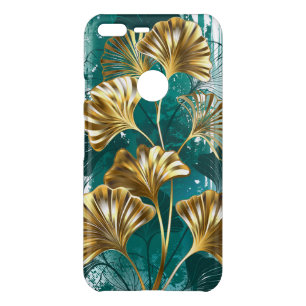 Branch with Golden Leaves Ginko Biloba Uncommon Google Pixel XL Case