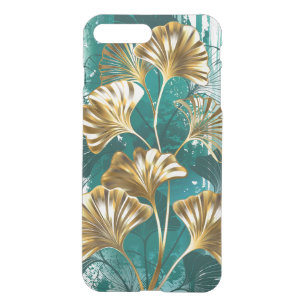 Branch with Golden Leaves Ginko Biloba iPhone 8 Plus/7 Plus Case