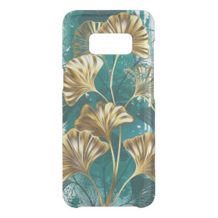Branch with Golden Leaves Ginko Biloba Uncommon Samsung Galaxy S8 Case