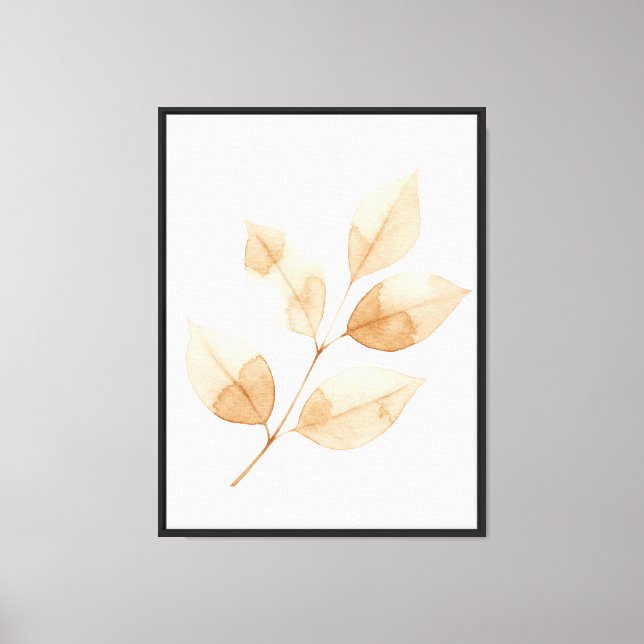  Branch with leaves Canvas Print (Front)