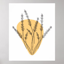 Branches And Leaves Line Art