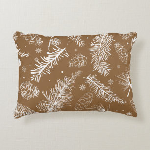 Branches and Pine 3 Accent Pillow