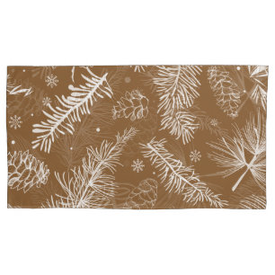Branches and Pine 3 Pillow Case