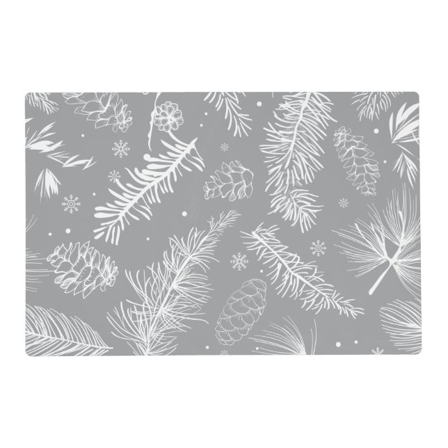 Branches and Pine 4 Placemat (Front)