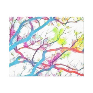 Branches Canvas Print (Floating) 20 X 16