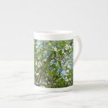 Branches of Dogwood Blossoms Spring Trees Bone China Mug