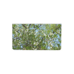 Branches of Dogwood Blossoms Spring Trees Checkbook Cover