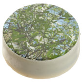 Branches of Dogwood Blossoms Spring Trees Chocolate Covered Oreo (Angled)