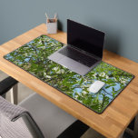 Branches of Dogwood Blossoms Spring Trees Desk Mat