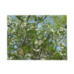 Branches of Dogwood Blossoms Spring Trees Doormat
