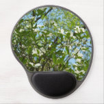 Branches of Dogwood Blossoms Spring Trees Gel Mouse Pad
