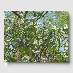 Branches of Dogwood Blossoms Spring Trees Guest Book